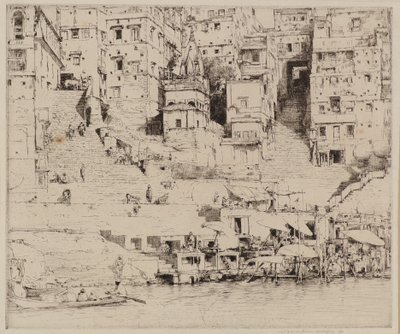 Stadt am Ganges von Mortimer Ludington Menpes