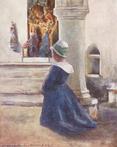 In der Kirche von Mortimer Ludington Menpes