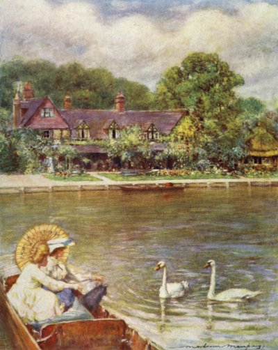 Streatley Inn von Mortimer Ludington Menpes