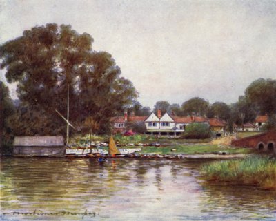Der Rosengarten in Sonning von Mortimer Ludington Menpes