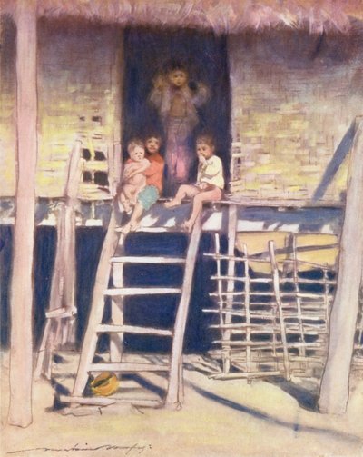 Kinder der Welt: Burmesisch, Die Stufen von Mortimer Ludington Menpes