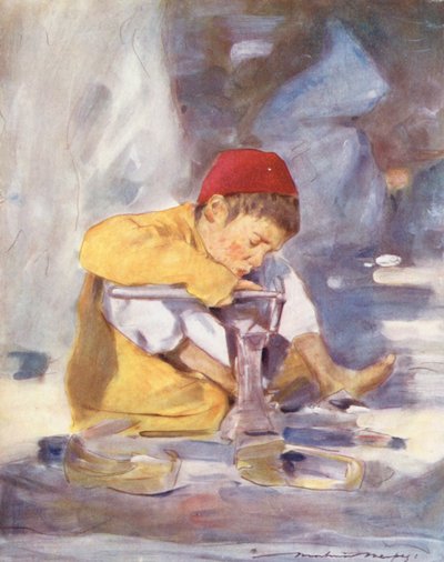 Kinder der Welt: Indisch, Ein junger Arbeiter von Mortimer Ludington Menpes