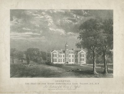 Ingestre Hall von Moses Webster