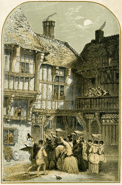 Mummerspiel/Mumming von Myles Birket Foster