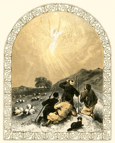 Hirten und Engel von Myles Birket Foster