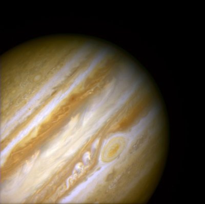 Ein alter Sturm in der Jupiteratmosphäre, 1999 von NASA Images