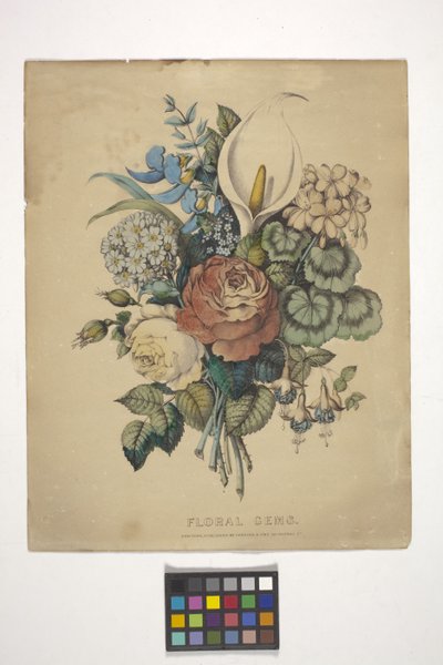 Blumenschmuck von N. and Ives J.M. (1824 95) Currier