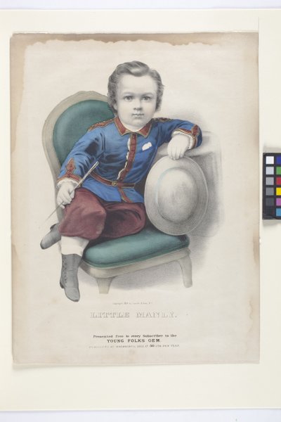 Little Manly von N. and Ives J.M. (1824 95) Currier