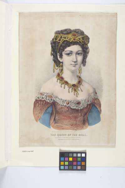 Die Königin des Balls von N. and Ives J.M. (1824 95) Currier