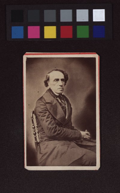 Giacomo Meyerbeer (1791-1864), Komponist, Dirigent, Pianist von Nadar