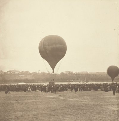 Le Geant, Champ de Mars, 18. Oktober 1863, wahrscheinlich gedruckt 1880-89 von Nadar