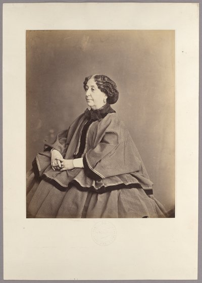 Der Schriftsteller George Sand von Nadar