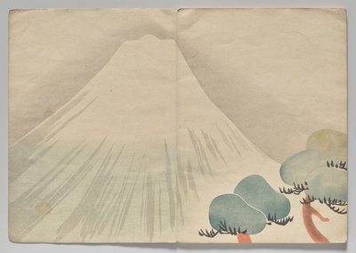 Szene aus dem Kōrin-Bilderbuch (Band 2) von Nakamura Hochu