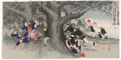 Der Marsch nach Peking: Eine Szene aus dem Boxeraufstand von Nakazawa Toshiaki