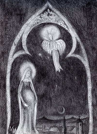 Erzengel Gabriel, 2015 von Nancy Moniz Charalambous