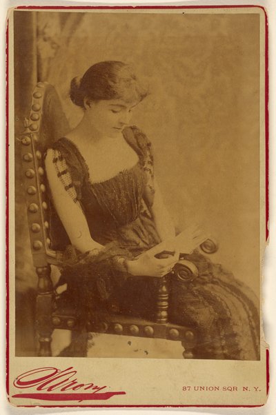 [(illeg.) Davenport] von Napoleon Sarony