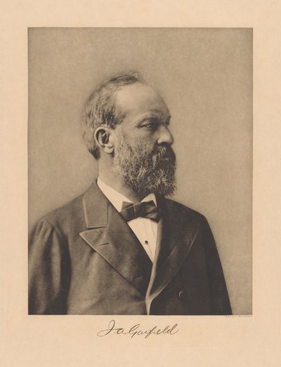 James Garfield von Napoleon Sarony