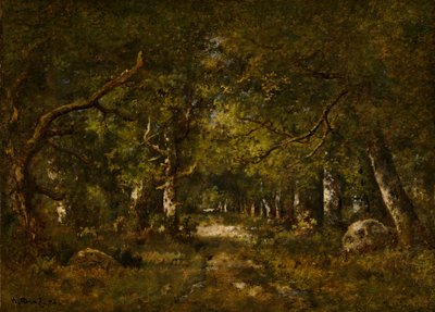 Waldszene, 1874 von Narcisse Virgile Diaz de la Peña