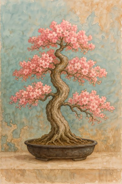 Kirschblüten-Bonsai von Natalie Bruns