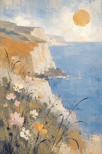 Sonnige Küstenblumen von Natalie Bruns