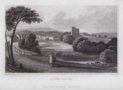 Ayton Castle von Nathaniel (after) Whittock