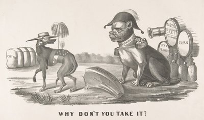 Warum nimmst du es nicht, 1861-64 von Currier and Ives