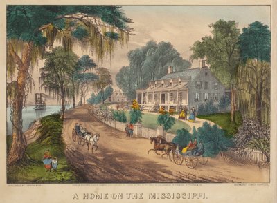 Ein Zuhause am Mississippi von Nathaniel Currier
