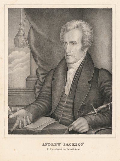 Andrew Jackson von Nathaniel Currier