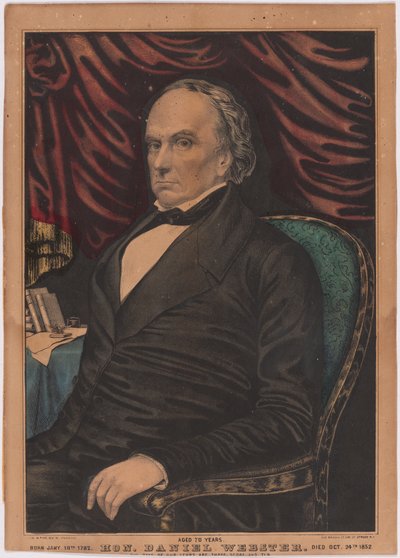 Daniel Webster von Nathaniel Currier