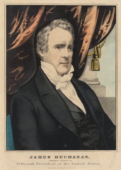 James Buchanan von Nathaniel Currier