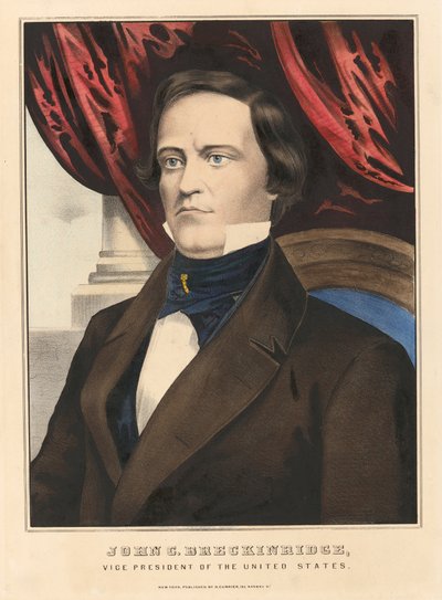 John Cabell Breckinridge von Nathaniel Currier