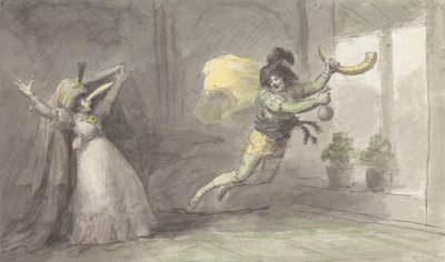 Theaterszene von Nathaniel Dance
