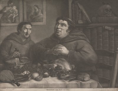 Monachum Non Facit Cucullus - Die Kutte macht nicht den Mönch von Nathaniel Hone