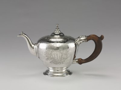 Teekanne, ca. 1755-1760 von Nathaniel Hurd