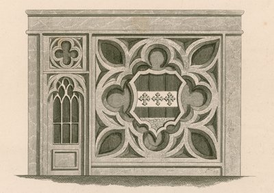 Schaufenster für Siegel- und Kupferstichgravurgeschäft, 22 Gerrard Street, London von Nathaniel Whittock