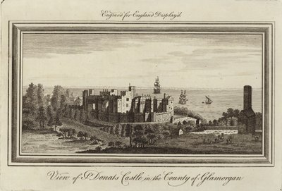 Schloss St Donats von Nathaniel and Samuel Buck