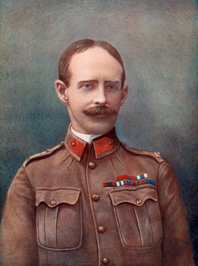 Generalleutnant Ian Hamilton, Kommandeur der berittenen Infanteriedivision, Südafrika Feldarmee, 190 von Navy and Army
