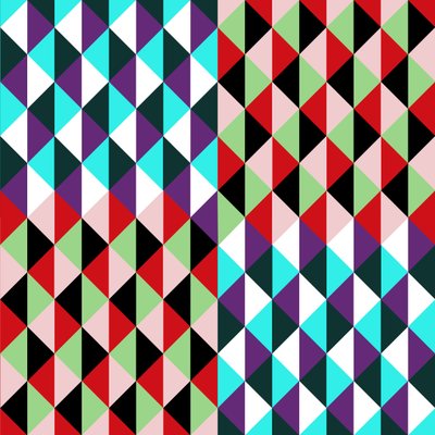 Dekoratives Textildesign, 2016 von Neale Osborne