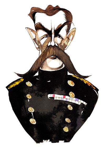 Irisch-geborener, britischer Feldmarschall, Erster Earl Kitchener von Neale Osborne