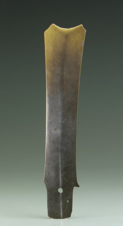 Gabelmeißel (zhang), Qijia-Kultur, ca. 2500-2000 v. Chr. von Neolithic Period Chinese School