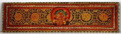 Buchdeckel eines Shaiva-Manuskripts von Nepalese School