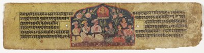 Verehrung von Manjusri, 1659 von Nepalese School