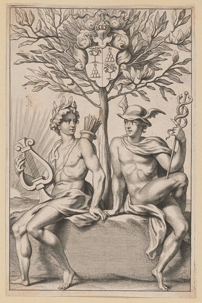 Titelseite für Philomathi Musae Juveniles von Netherlandish 17th Century after Sir Peter Paul Rubens