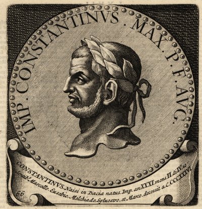 Porträt des römischen Kaisers Konstantin der Große von Netherlandish School