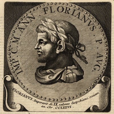 Porträt des römischen Kaisers Florianus von Netherlandish School