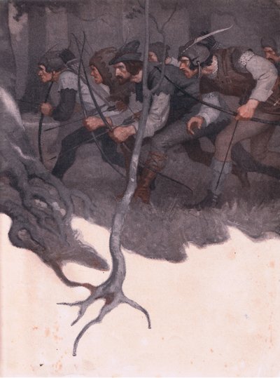 Innengestaltung des Umschlags von Newell Convers Wyeth