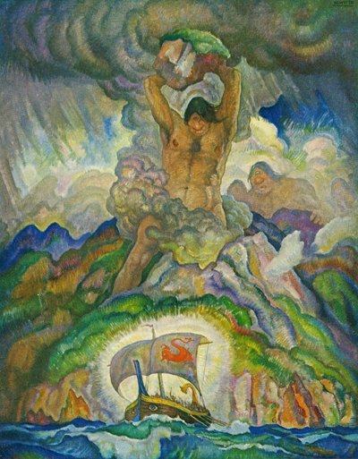 Polyphem, der Zyklop von Newell Convers Wyeth