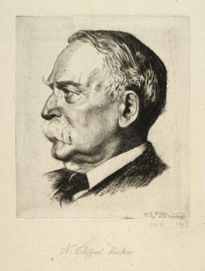 Porträt von N. Clifford Ricker von Newton A. Wells
