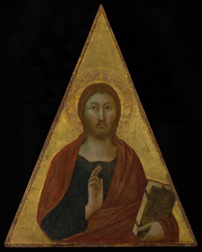 Christus Segen (um 1340) von Niccolò di Segna