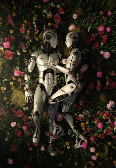 Android Gartenromantik von Nicebleed